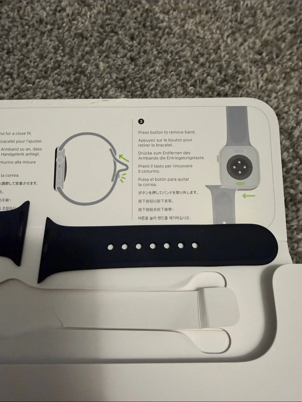 Apple Watch Silicone Sport Band